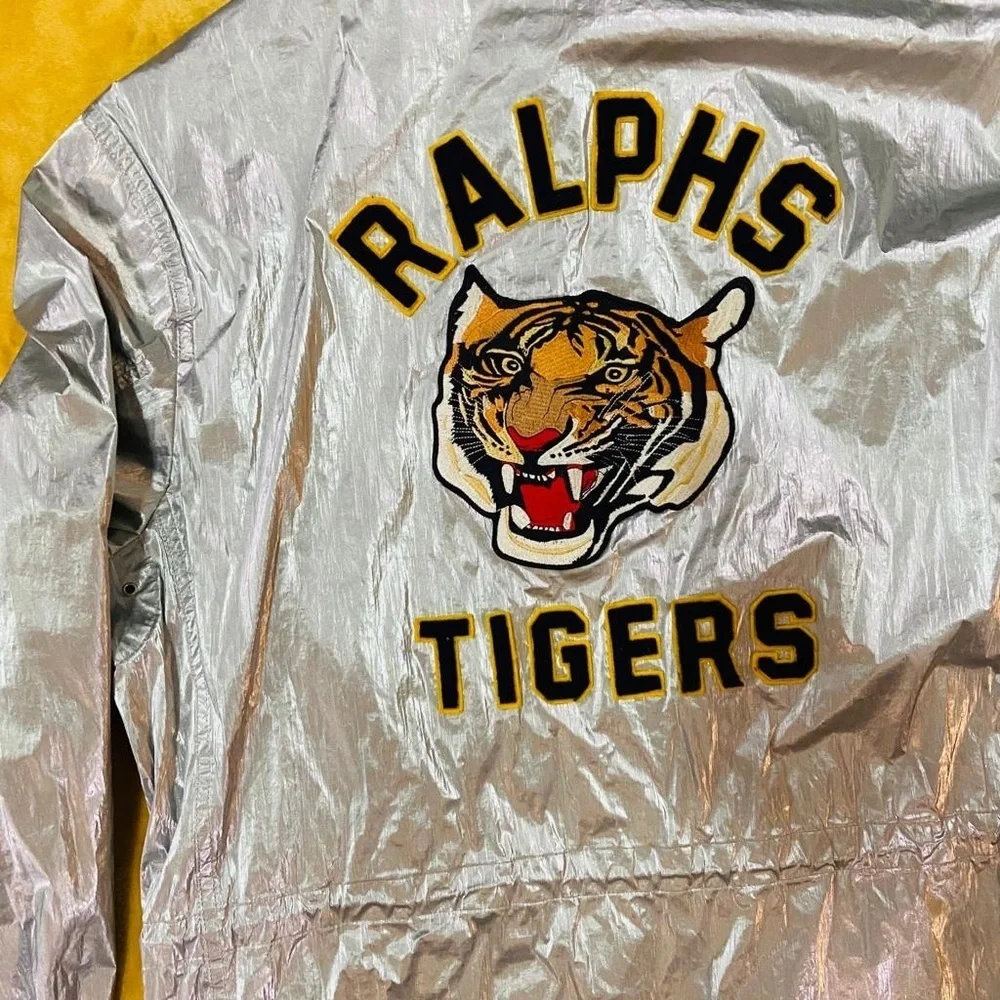 Rare vintage Ralph Lauren chrome coat